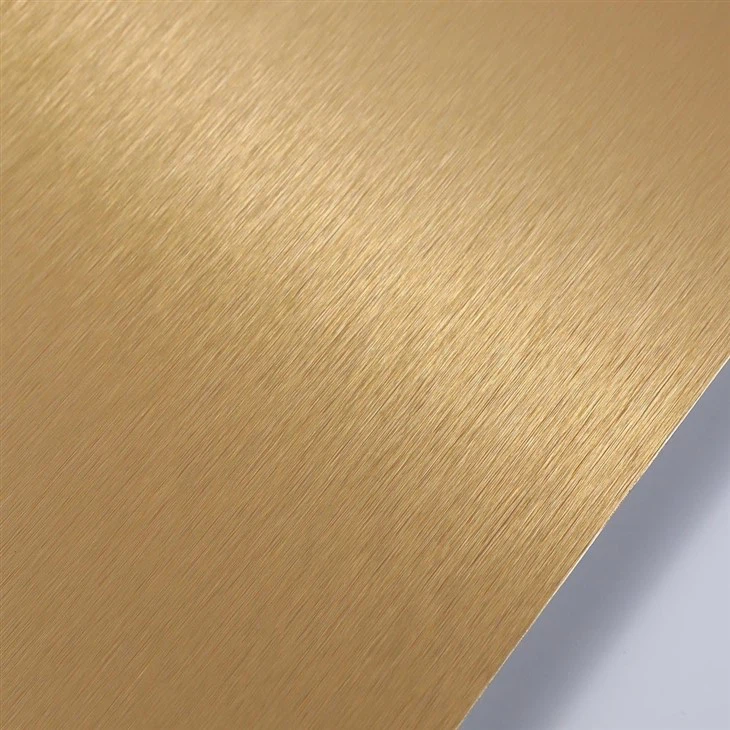 brushed aluminum sheet